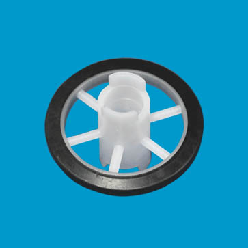 coated wheel disc