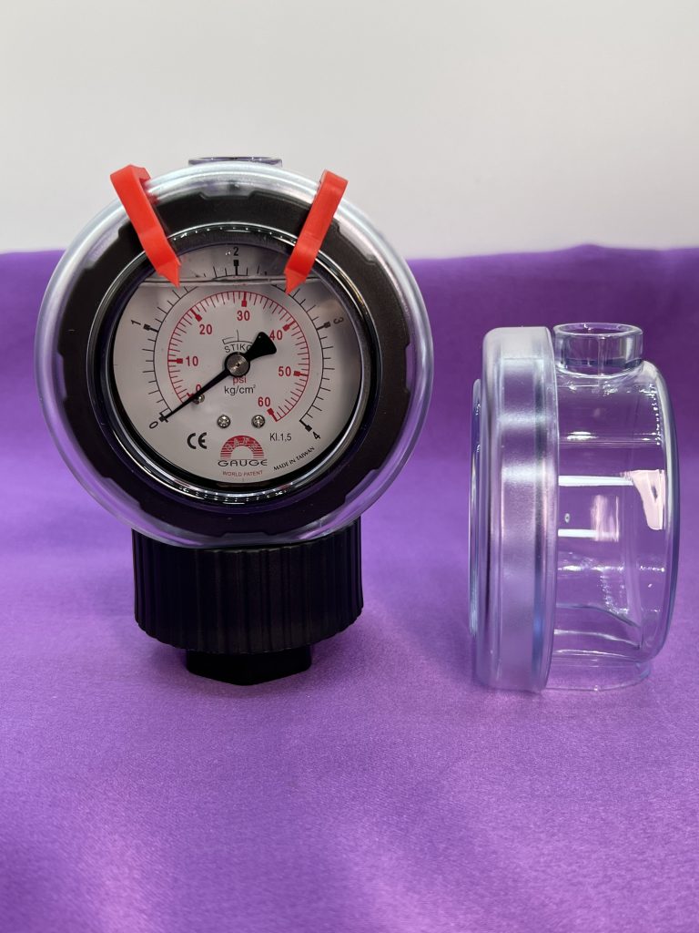 pressure gauge cover