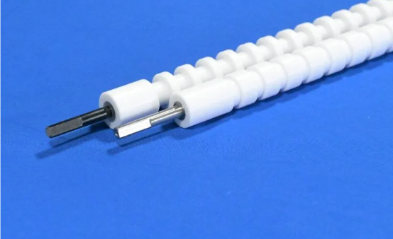 TPV PVC PP material comparison for PCB water retaining rollers showing chemical resistance and durability in wet process equipment